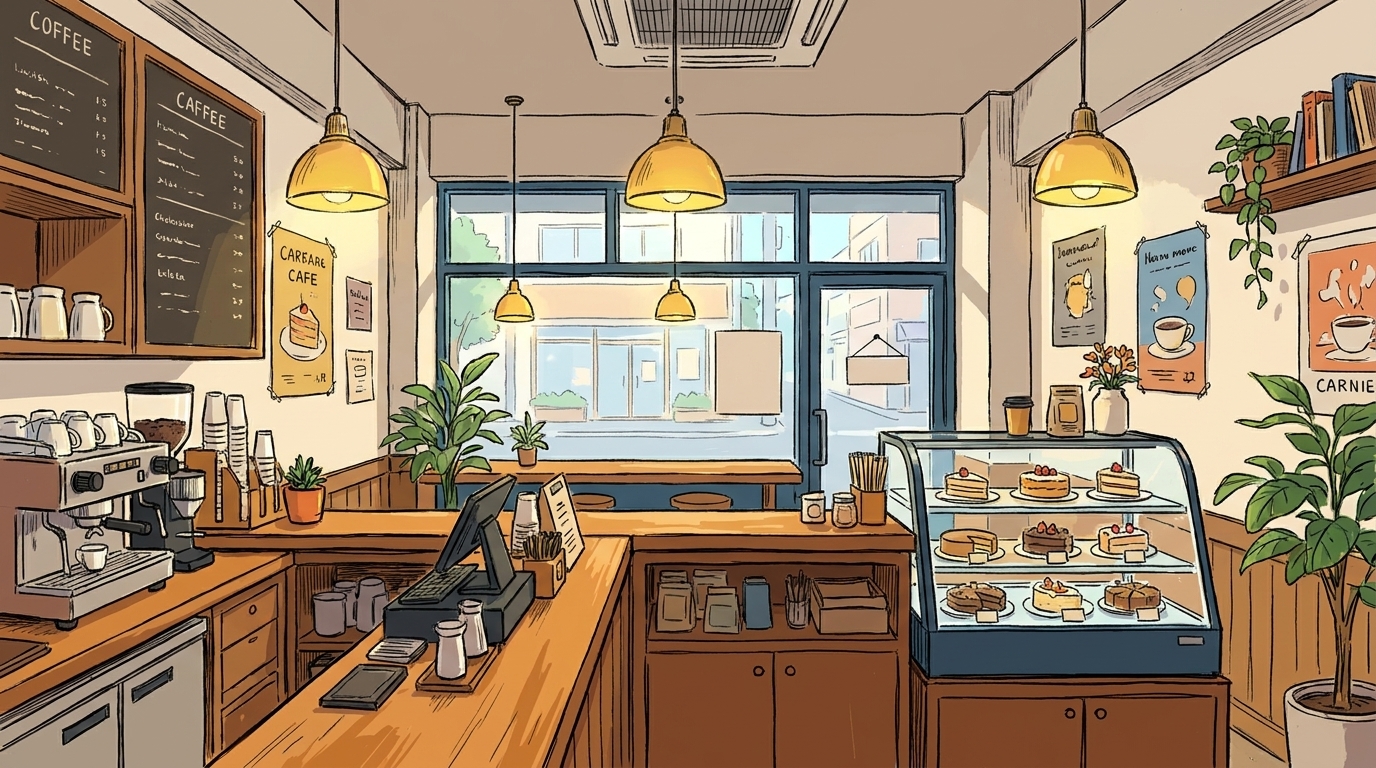 Aoyama cafe interior